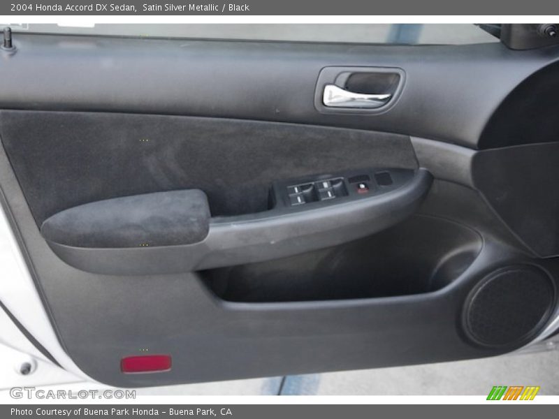 Satin Silver Metallic / Black 2004 Honda Accord DX Sedan