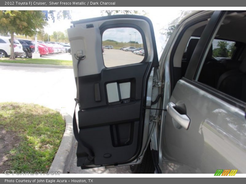 Silver Fresco Metallic / Dark Charcoal 2012 Toyota FJ Cruiser