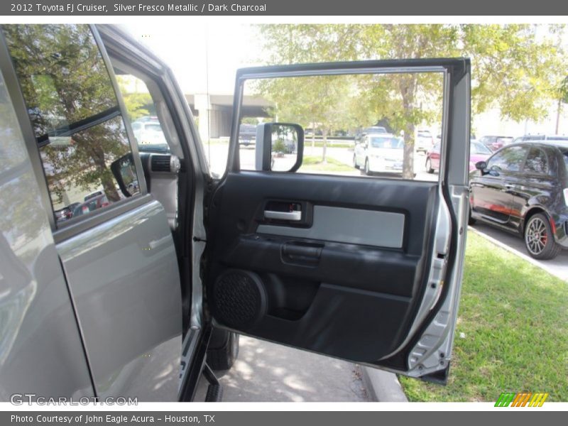 Silver Fresco Metallic / Dark Charcoal 2012 Toyota FJ Cruiser