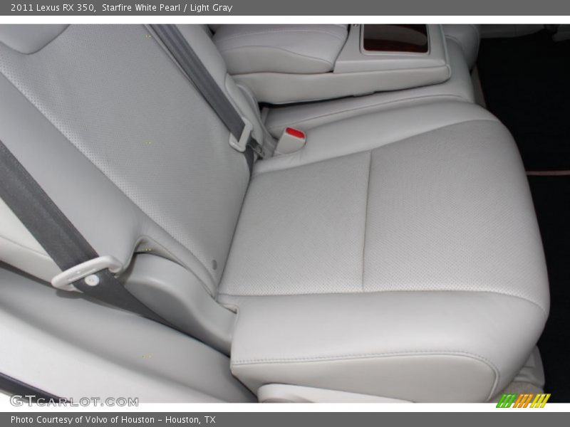 Starfire White Pearl / Light Gray 2011 Lexus RX 350