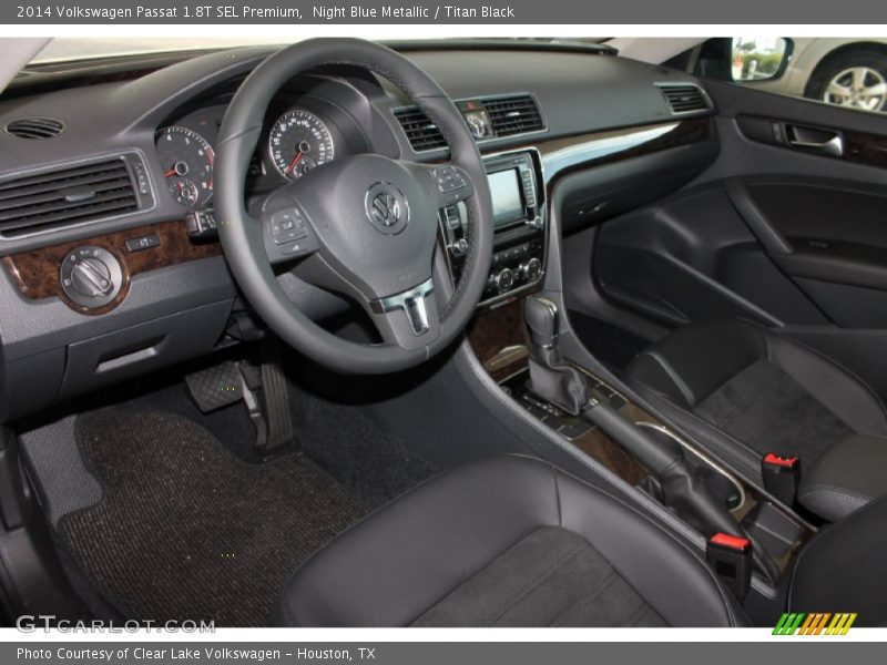  2014 Passat 1.8T SEL Premium Titan Black Interior