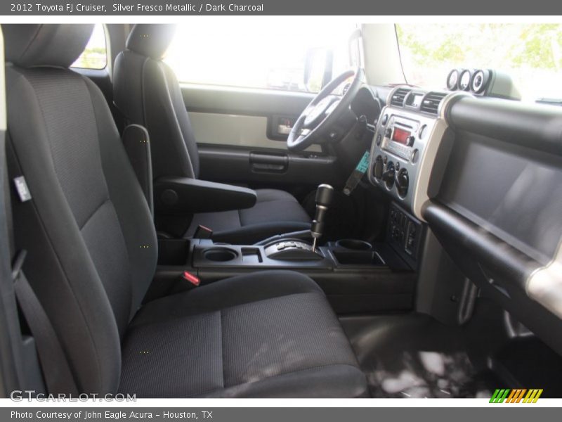 Silver Fresco Metallic / Dark Charcoal 2012 Toyota FJ Cruiser