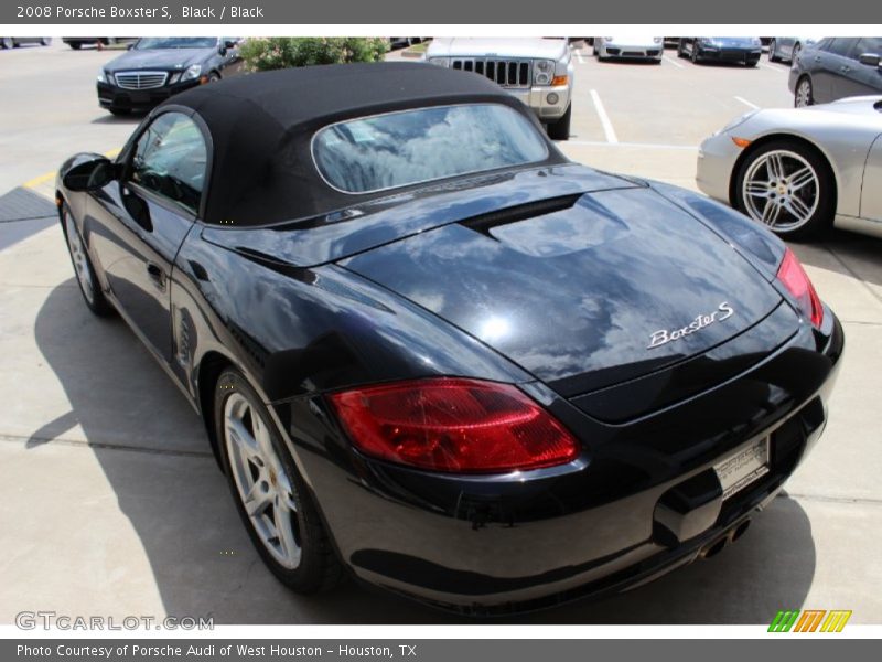 Black / Black 2008 Porsche Boxster S