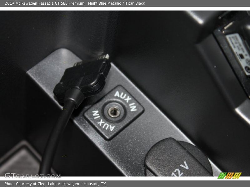 Night Blue Metallic / Titan Black 2014 Volkswagen Passat 1.8T SEL Premium