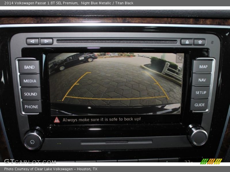 Controls of 2014 Passat 1.8T SEL Premium
