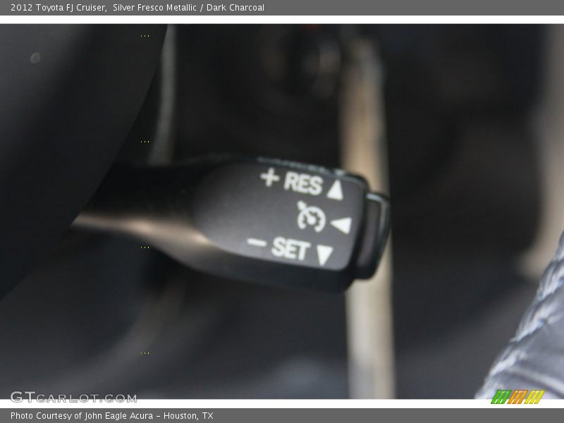 Silver Fresco Metallic / Dark Charcoal 2012 Toyota FJ Cruiser