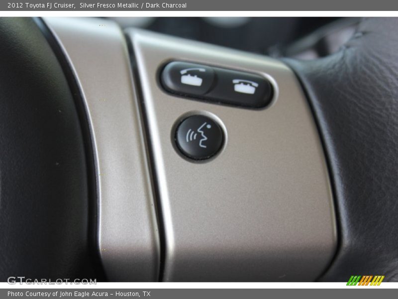 Silver Fresco Metallic / Dark Charcoal 2012 Toyota FJ Cruiser