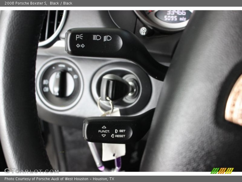 Black / Black 2008 Porsche Boxster S