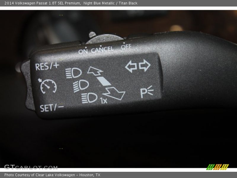 Controls of 2014 Passat 1.8T SEL Premium