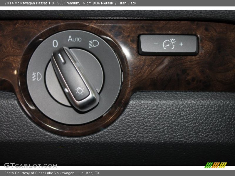 Controls of 2014 Passat 1.8T SEL Premium