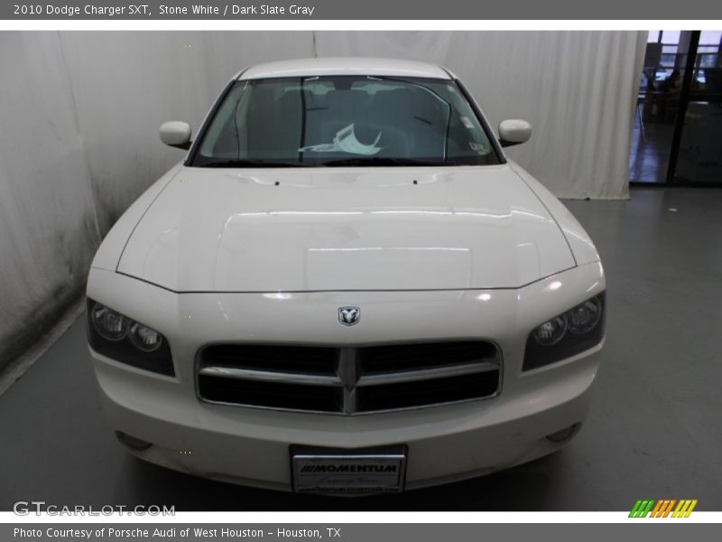 Stone White / Dark Slate Gray 2010 Dodge Charger SXT