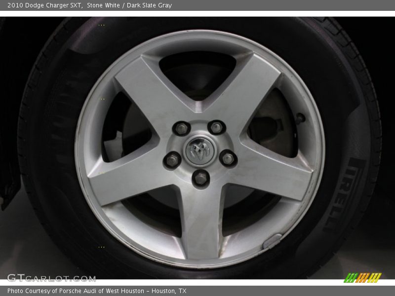 Stone White / Dark Slate Gray 2010 Dodge Charger SXT