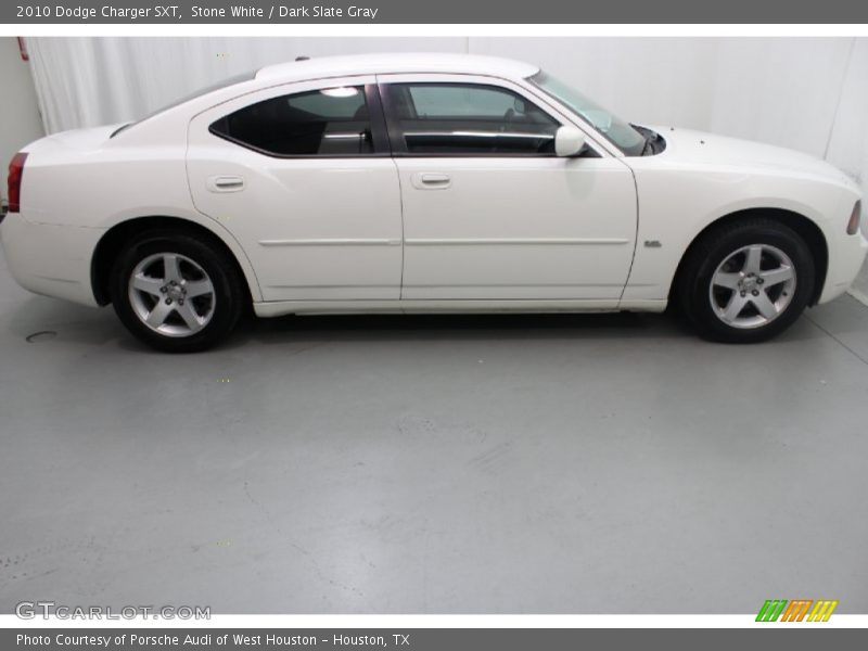 Stone White / Dark Slate Gray 2010 Dodge Charger SXT