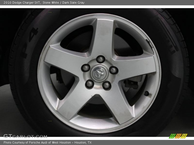 Stone White / Dark Slate Gray 2010 Dodge Charger SXT