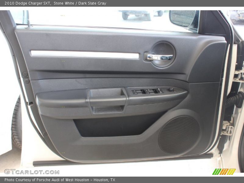 Stone White / Dark Slate Gray 2010 Dodge Charger SXT