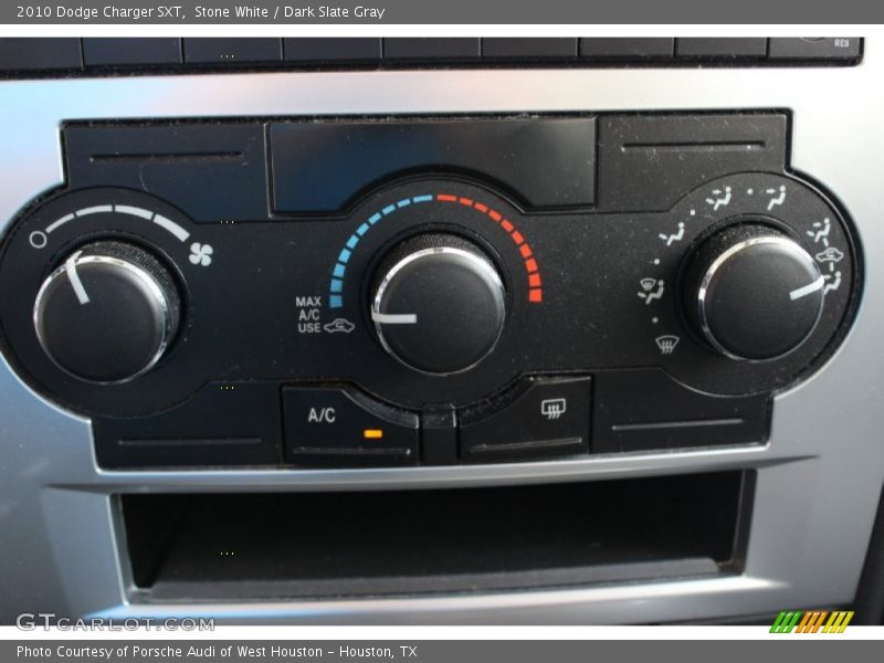 Stone White / Dark Slate Gray 2010 Dodge Charger SXT