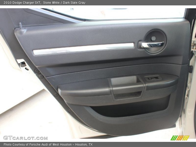 Stone White / Dark Slate Gray 2010 Dodge Charger SXT