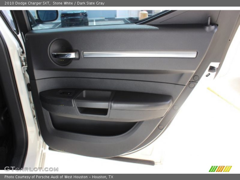 Stone White / Dark Slate Gray 2010 Dodge Charger SXT