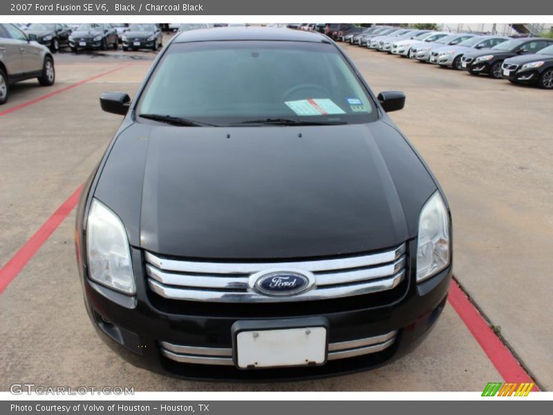 Black / Charcoal Black 2007 Ford Fusion SE V6