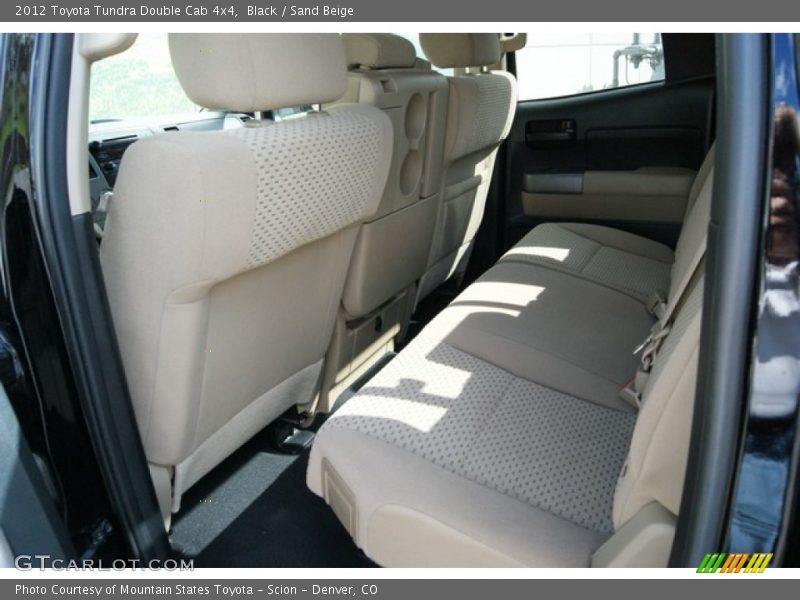 Black / Sand Beige 2012 Toyota Tundra Double Cab 4x4