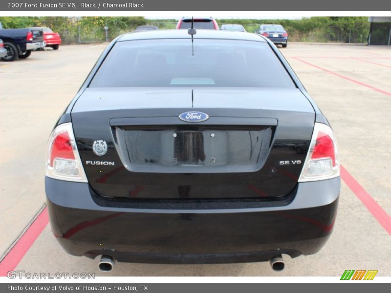 Black / Charcoal Black 2007 Ford Fusion SE V6