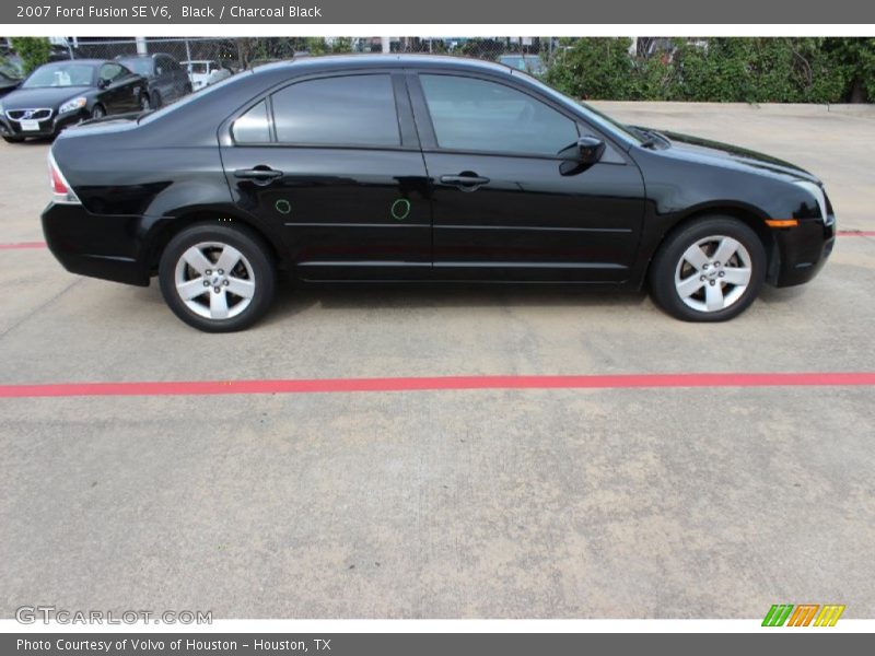 Black / Charcoal Black 2007 Ford Fusion SE V6