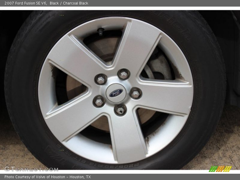 Black / Charcoal Black 2007 Ford Fusion SE V6