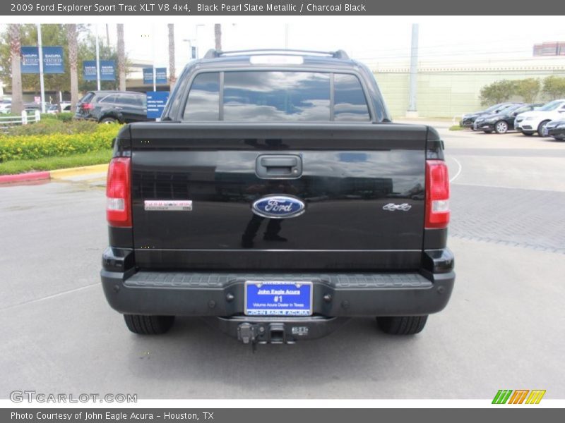 Black Pearl Slate Metallic / Charcoal Black 2009 Ford Explorer Sport Trac XLT V8 4x4
