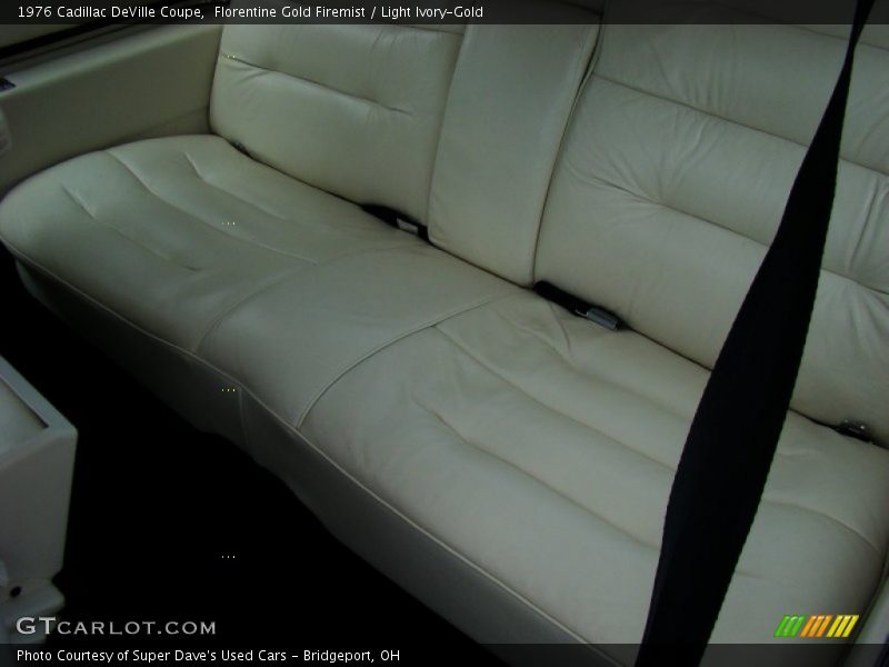 Florentine Gold Firemist / Light Ivory-Gold 1976 Cadillac DeVille Coupe