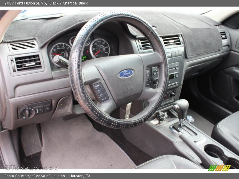 Black / Charcoal Black 2007 Ford Fusion SE V6