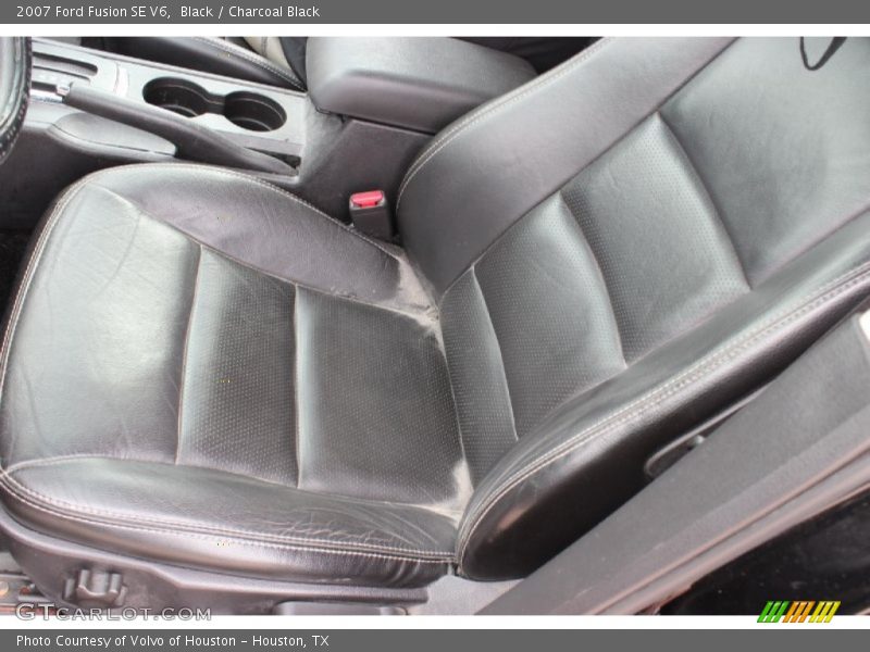 Black / Charcoal Black 2007 Ford Fusion SE V6