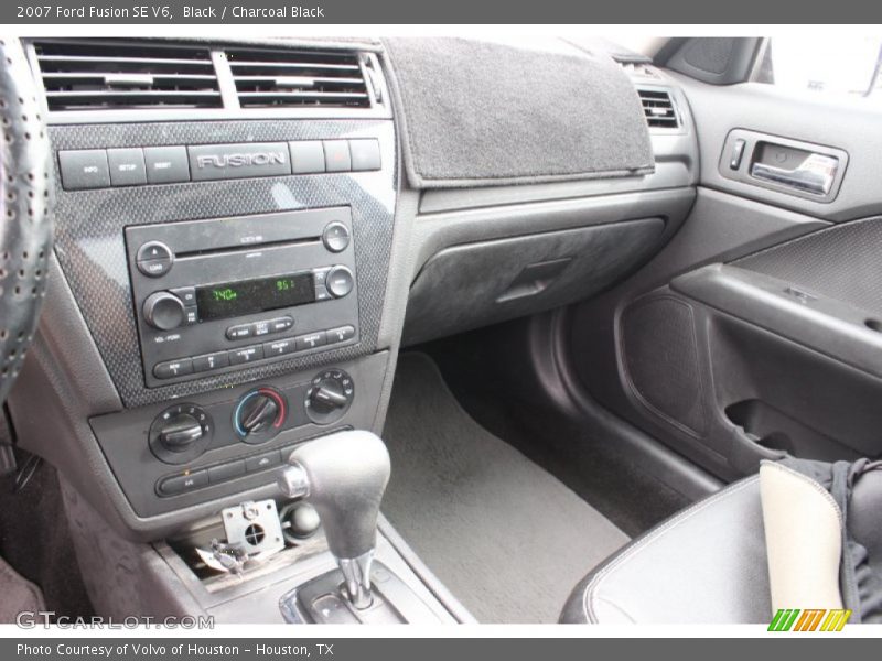 Black / Charcoal Black 2007 Ford Fusion SE V6