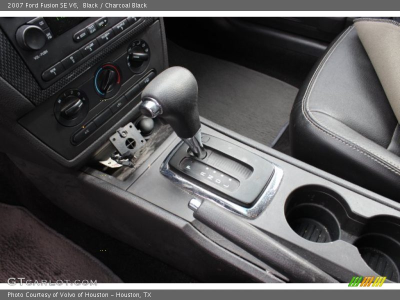 Black / Charcoal Black 2007 Ford Fusion SE V6
