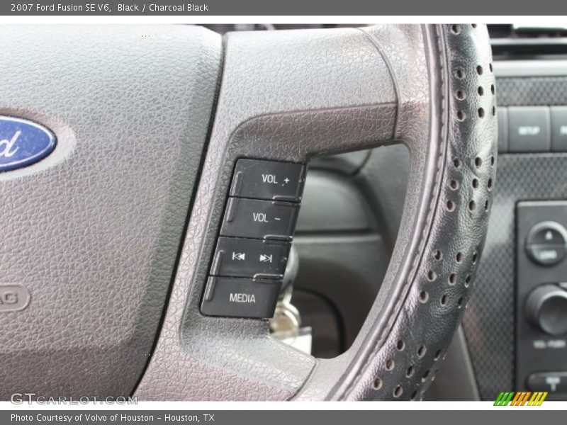 Black / Charcoal Black 2007 Ford Fusion SE V6