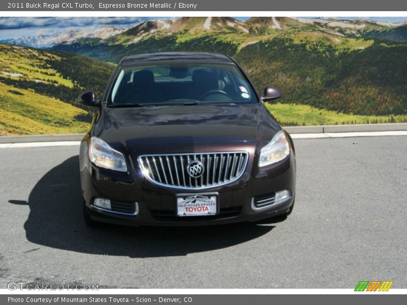 Espresso Bronze Metallic / Ebony 2011 Buick Regal CXL Turbo