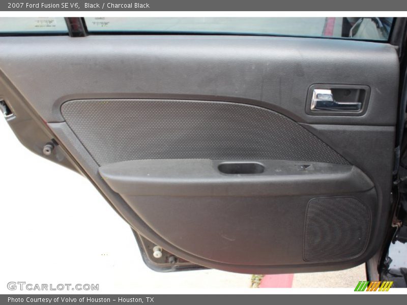 Black / Charcoal Black 2007 Ford Fusion SE V6