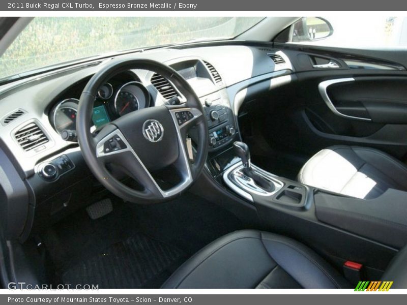 Espresso Bronze Metallic / Ebony 2011 Buick Regal CXL Turbo