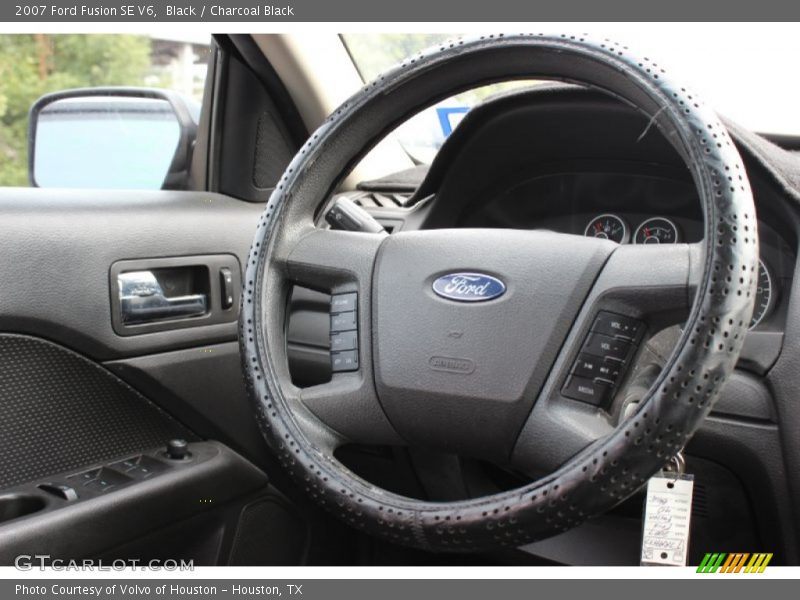 Black / Charcoal Black 2007 Ford Fusion SE V6