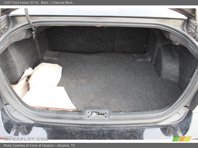 Black / Charcoal Black 2007 Ford Fusion SE V6