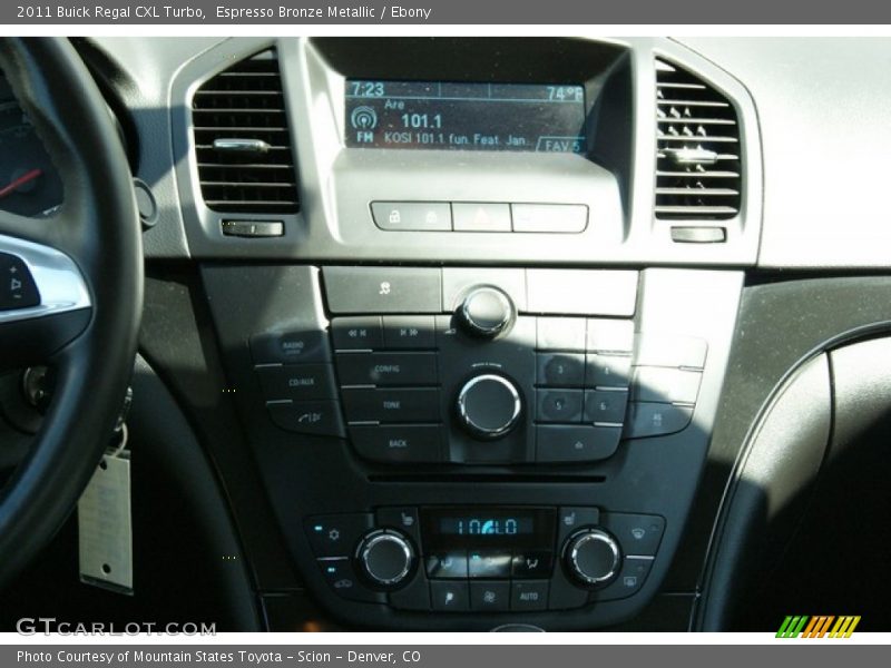 Espresso Bronze Metallic / Ebony 2011 Buick Regal CXL Turbo