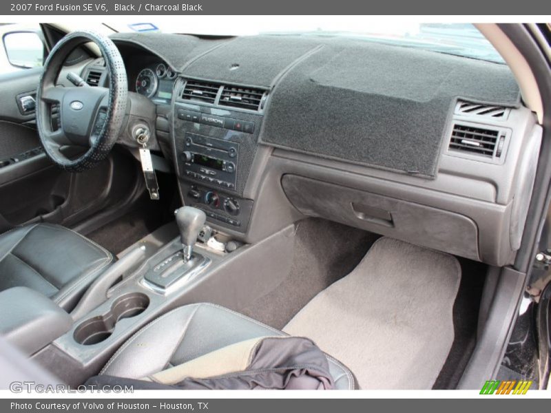 Black / Charcoal Black 2007 Ford Fusion SE V6