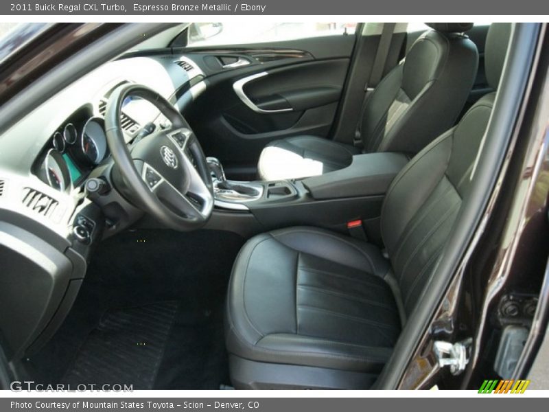 Espresso Bronze Metallic / Ebony 2011 Buick Regal CXL Turbo