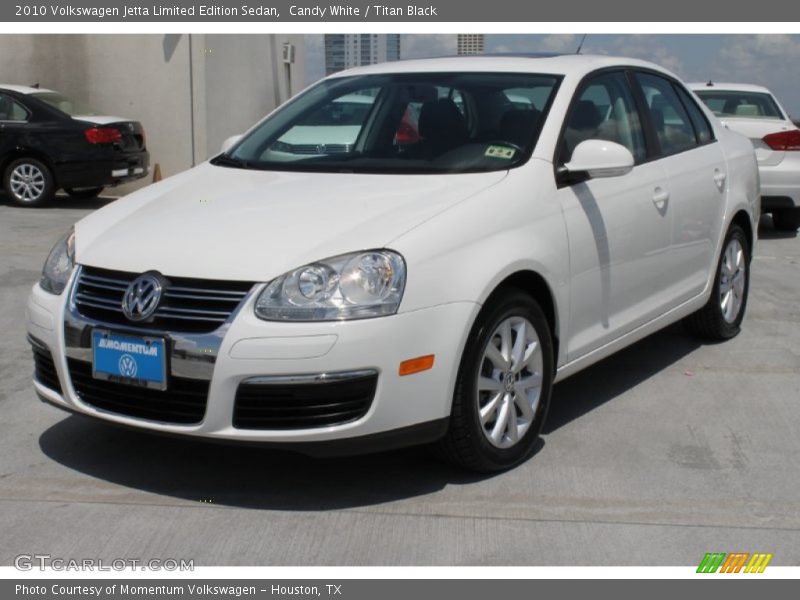 Candy White / Titan Black 2010 Volkswagen Jetta Limited Edition Sedan
