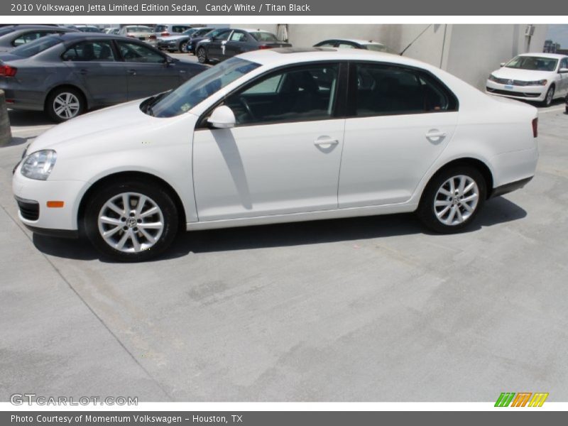 Candy White / Titan Black 2010 Volkswagen Jetta Limited Edition Sedan