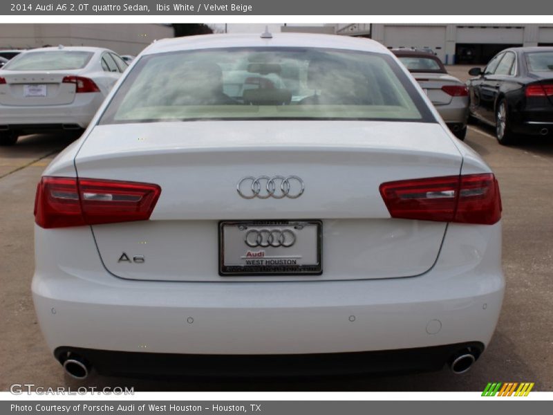 Ibis White / Velvet Beige 2014 Audi A6 2.0T quattro Sedan