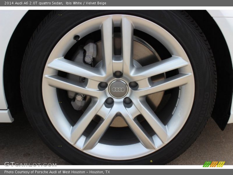 Ibis White / Velvet Beige 2014 Audi A6 2.0T quattro Sedan