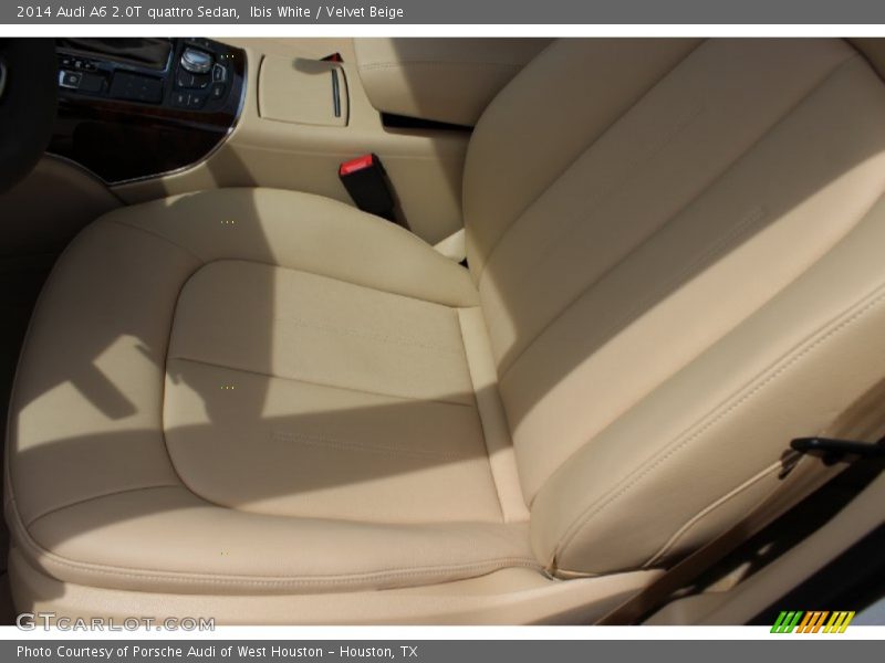 Ibis White / Velvet Beige 2014 Audi A6 2.0T quattro Sedan