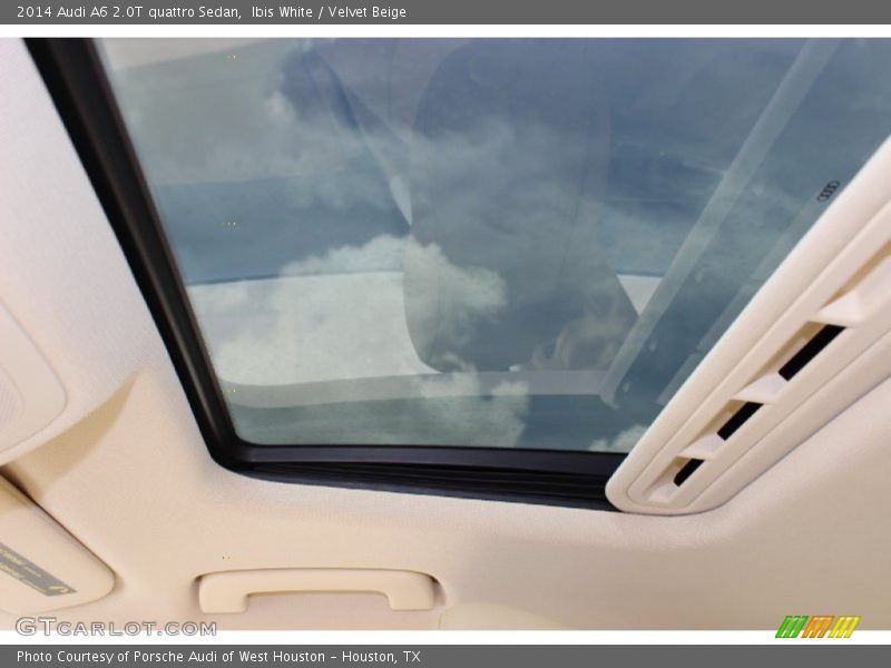 Ibis White / Velvet Beige 2014 Audi A6 2.0T quattro Sedan