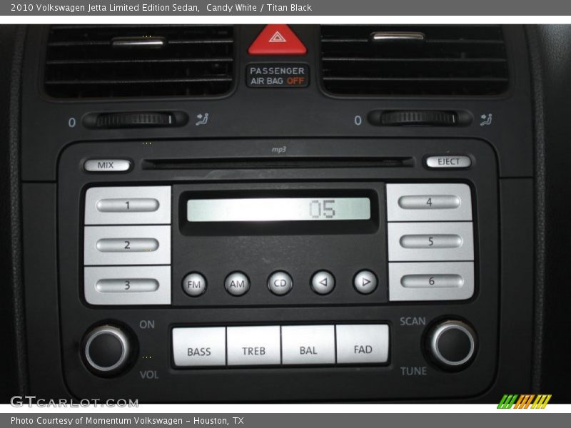 Candy White / Titan Black 2010 Volkswagen Jetta Limited Edition Sedan