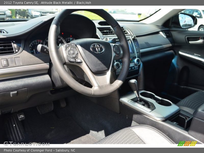 Attitude Black Metallic / Black/Ash 2012 Toyota Camry SE